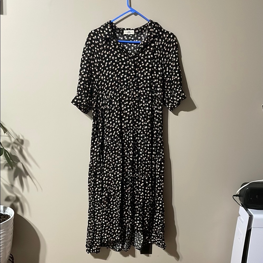 Natural Life Flowered Dress